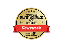 America's Greatest Workplaces for Diversity 2024 awarded by Newsweek in 2024
