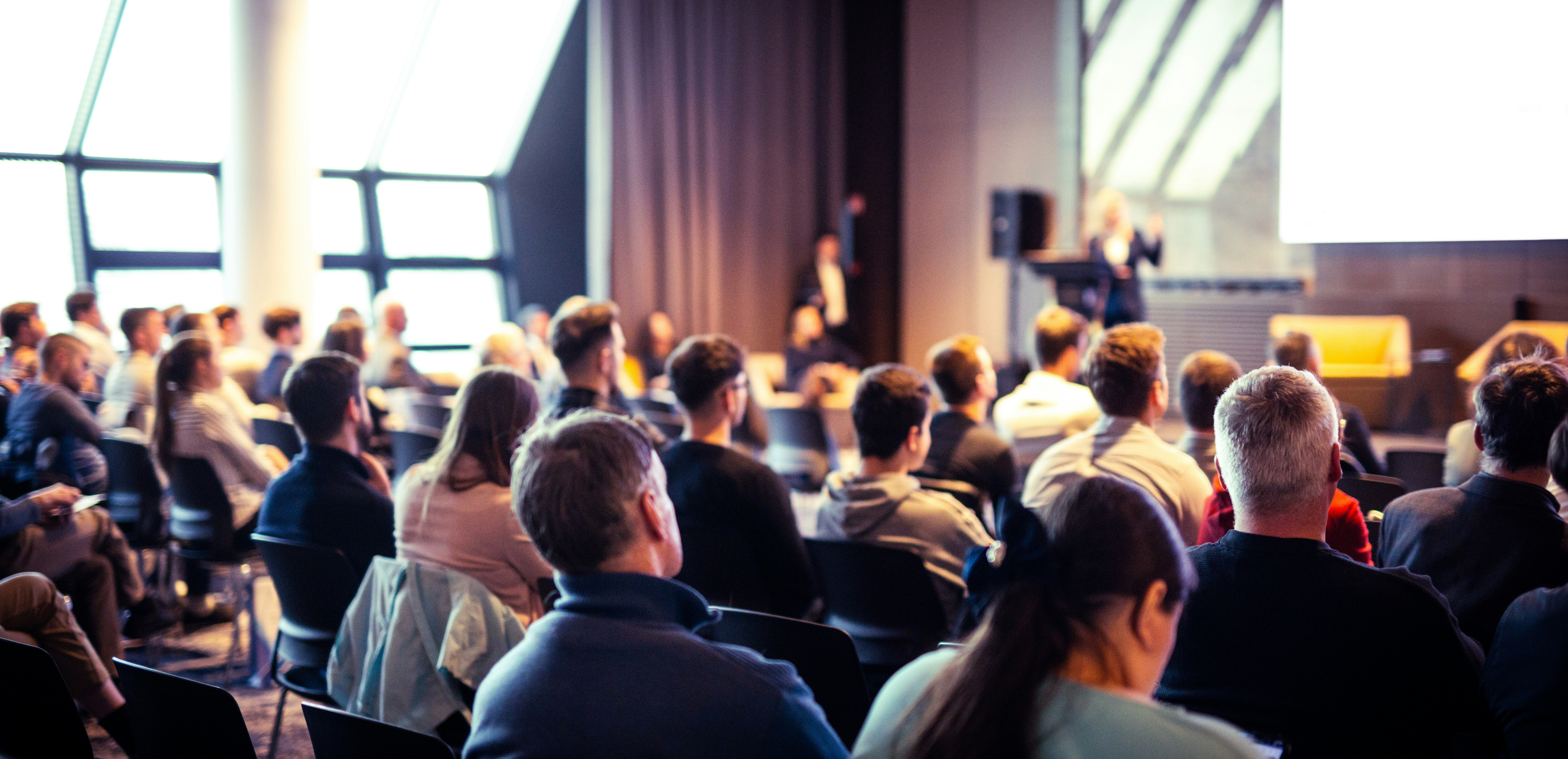 Audience at conference
