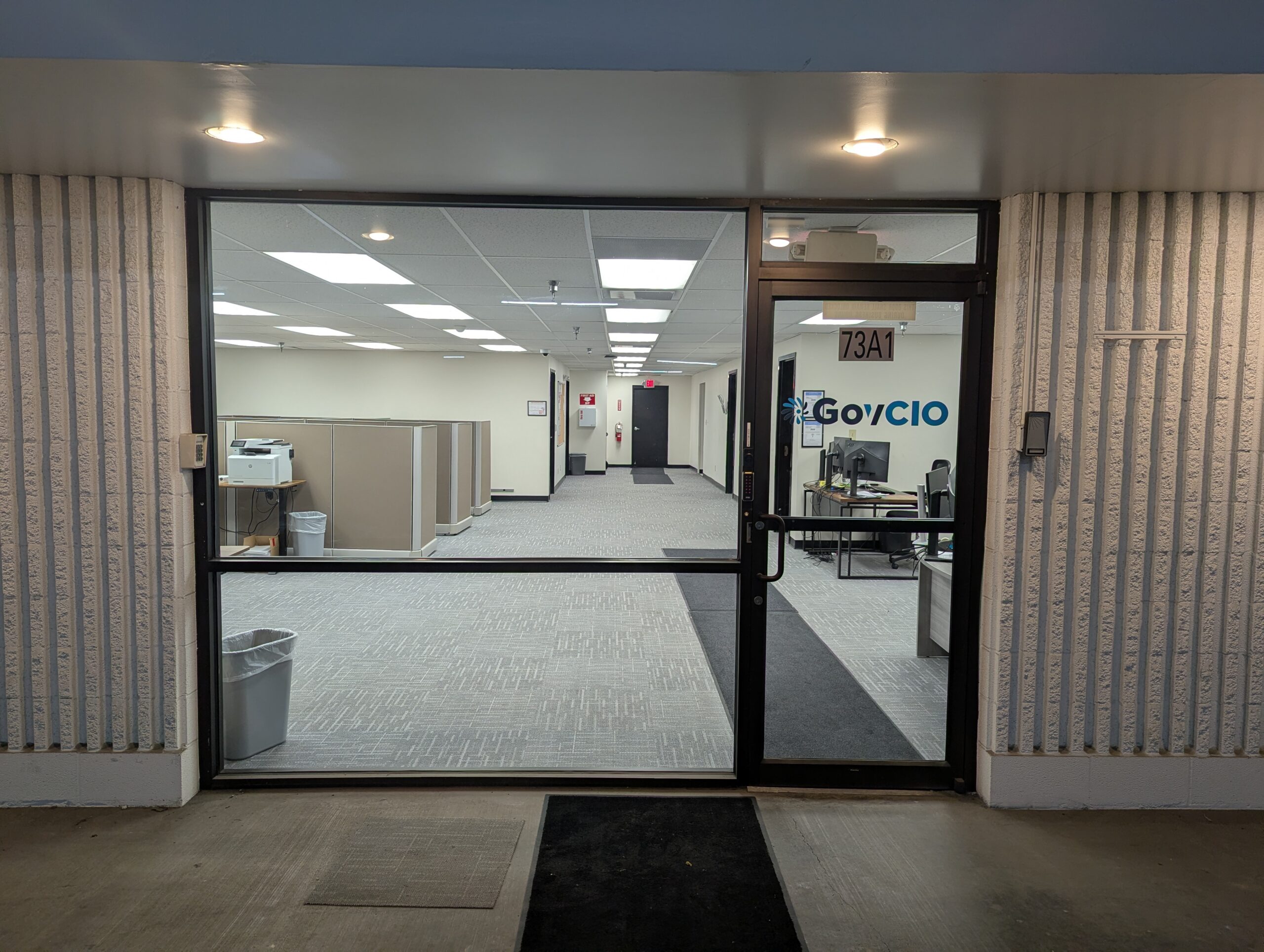 Front door of the GovCIO Kansas City Office